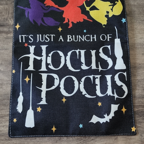 Hocus Pocus Themed Halloween Spooky Garden Flag NWOT - Picture 9 of 12